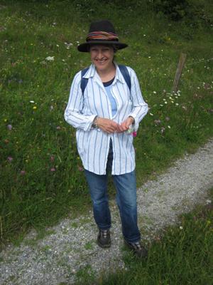 Silvia unterwegs im Val MÃ¼stair